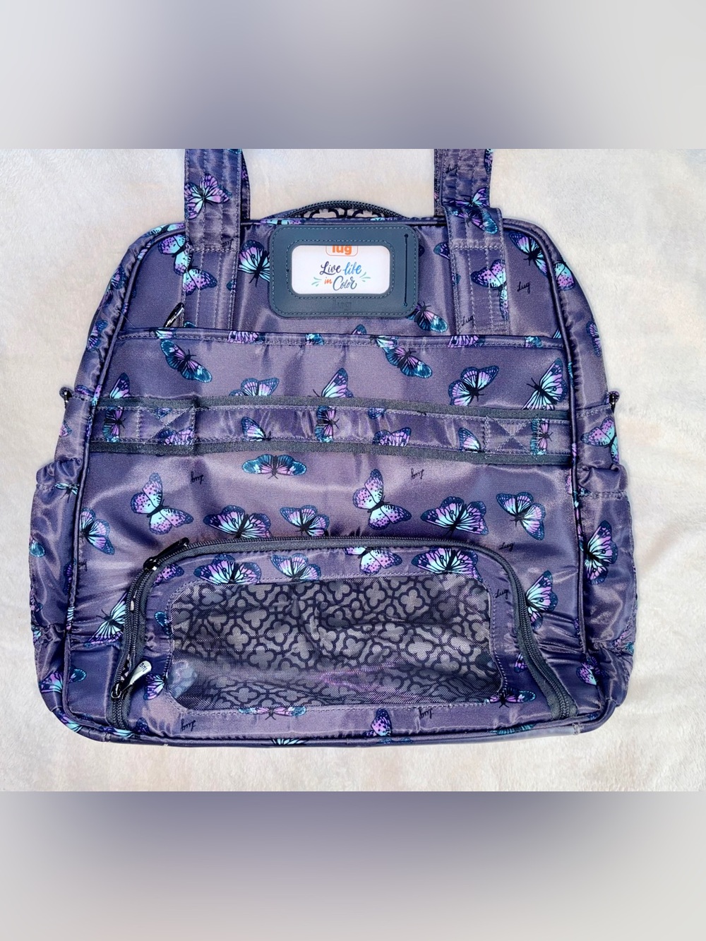 LUG Puddle Jumper LE Quilted Tote Bag NWOT - Picture 3 of 8